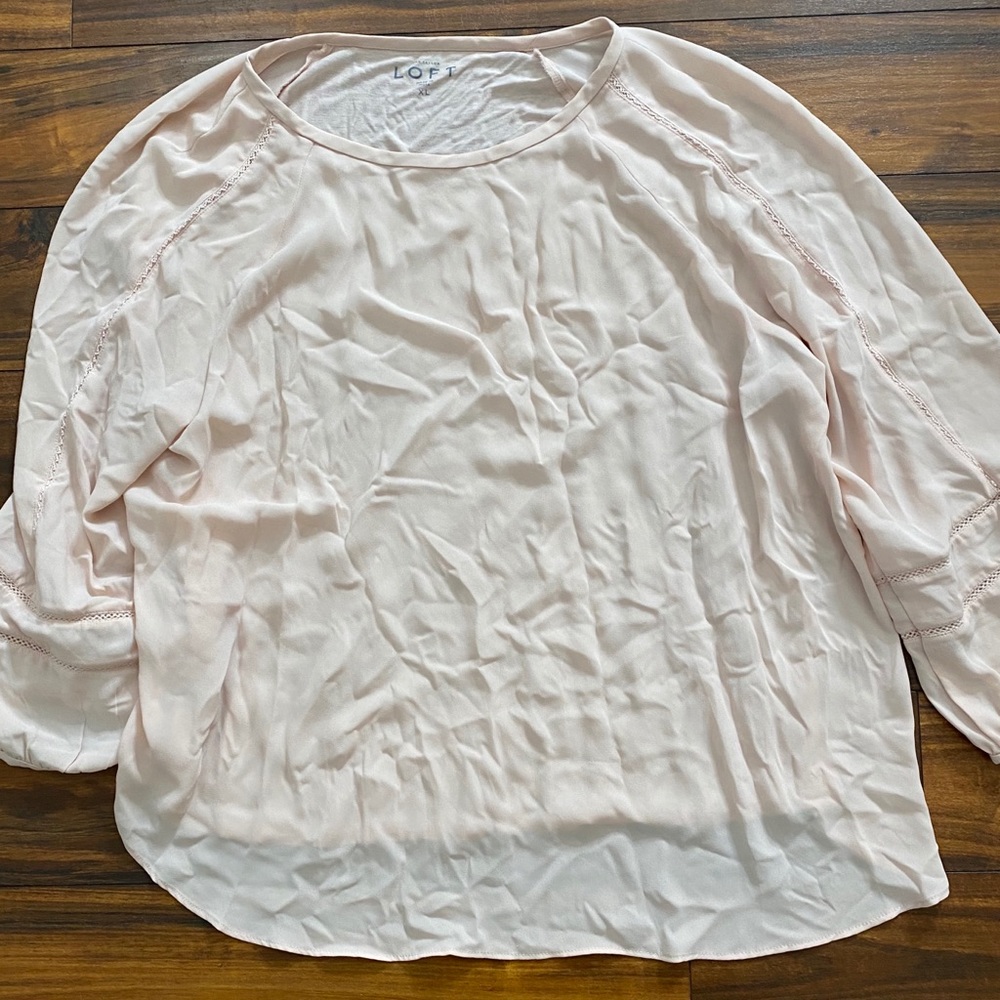 XL Loft 3/4 Sleeve Top